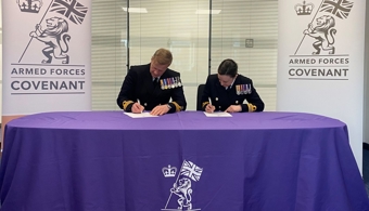 James Fisher Subtech signs the Armed Forces Covenant